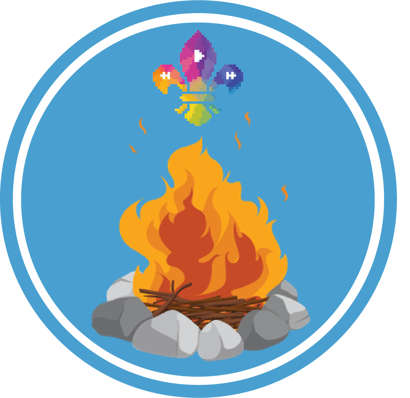 Campfire Scoutadelic – Chief Badge